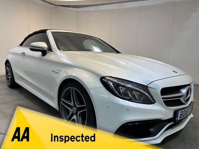 2018 Mercedes-Benz C-Class 4.0 C63 V8 BiTurbo AMG S (Premium) Cabriolet 2dr Petrol SpdS MCT Euro 6 (s/s) (510 ps) photo