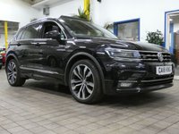 USED 2018 18 VOLKSWAGEN TIGUAN 2.0 TSI R-Line SUV 5dr Petrol DSG 4Motion Euro 6 (s/s) (180 ps) 4WD SAT NAV ANDROID APPLE CARPLAY SUNROOF HEATED SEATS CRUISE CONTROL PARKING SENSORS SERVICE HISTORY WARRANTY