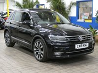 USED 2018 18 VOLKSWAGEN TIGUAN 2.0 TSI R-Line SUV 5dr Petrol DSG 4Motion Euro 6 (s/s) (180 ps) 4WD SAT NAV ANDROID APPLE CARPLAY SUNROOF HEATED SEATS CRUISE CONTROL PARKING SENSORS SERVICE HISTORY WARRANTY