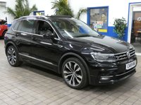 USED 2018 18 VOLKSWAGEN TIGUAN 2.0 TSI R-Line SUV 5dr Petrol DSG 4Motion Euro 6 (s/s) (180 ps) 4WD SAT NAV ANDROID APPLE CARPLAY SUNROOF HEATED SEATS CRUISE CONTROL PARKING SENSORS SERVICE HISTORY WARRANTY