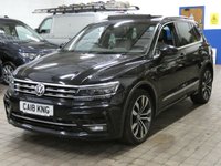 USED 2018 18 VOLKSWAGEN TIGUAN 2.0 TSI R-Line SUV 5dr Petrol DSG 4Motion Euro 6 (s/s) (180 ps) 4WD SAT NAV ANDROID APPLE CARPLAY SUNROOF HEATED SEATS CRUISE CONTROL PARKING SENSORS SERVICE HISTORY WARRANTY