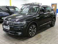 USED 2018 18 VOLKSWAGEN TIGUAN 2.0 TSI R-Line SUV 5dr Petrol DSG 4Motion Euro 6 (s/s) (180 ps) 4WD SAT NAV ANDROID APPLE CARPLAY SUNROOF HEATED SEATS CRUISE CONTROL PARKING SENSORS SERVICE HISTORY WARRANTY