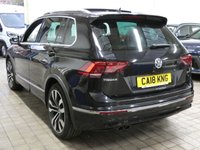 USED 2018 18 VOLKSWAGEN TIGUAN 2.0 TSI R-Line SUV 5dr Petrol DSG 4Motion Euro 6 (s/s) (180 ps) 4WD SAT NAV ANDROID APPLE CARPLAY SUNROOF HEATED SEATS CRUISE CONTROL PARKING SENSORS SERVICE HISTORY WARRANTY