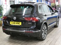 USED 2018 18 VOLKSWAGEN TIGUAN 2.0 TSI R-Line SUV 5dr Petrol DSG 4Motion Euro 6 (s/s) (180 ps) 4WD SAT NAV ANDROID APPLE CARPLAY SUNROOF HEATED SEATS CRUISE CONTROL PARKING SENSORS SERVICE HISTORY WARRANTY