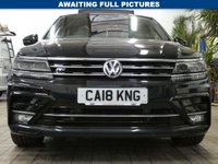 USED 2018 18 VOLKSWAGEN TIGUAN 2.0 TSI R-Line SUV 5dr Petrol DSG 4Motion Euro 6 (s/s) (180 ps) 4WD SAT NAV ANDROID APPLE CARPLAY SUNROOF HEATED SEATS CRUISE CONTROL PARKING SENSORS SERVICE HISTORY WARRANTY