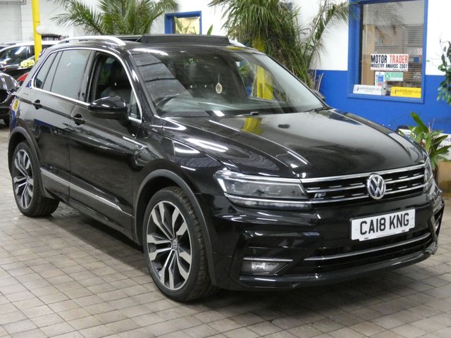 2018 18 Volkswagen Tiguan 2.0 TSI R-Line SUV 5dr Petrol DSG 4Motion Euro 6 (s/s) (180 ps)