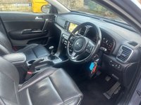 USED 2016 16 KIA SPORTAGE 1.7 CRDi 3 SUV 5dr Diesel Manual Euro 6 (s/s) (114 bhp) TURBO DIESEL,FULL SERVICE HISTORY, &pound;35 A YEAR ROAD TAX "EURO 6"