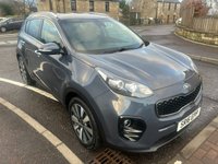 USED 2016 16 KIA SPORTAGE 1.7 CRDi 3 SUV 5dr Diesel Manual Euro 6 (s/s) (114 bhp) TURBO DIESEL,FULL SERVICE HISTORY, &pound;35 A YEAR ROAD TAX "EURO 6"
