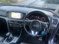 USED 2016 16 KIA SPORTAGE 1.7 CRDi 3 SUV 5dr Diesel Manual Euro 6 (s/s) (114 bhp) TURBO DIESEL,FULL SERVICE HISTORY, &pound;35 A YEAR ROAD TAX "EURO 6"