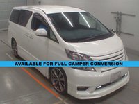 USED 2009 TOYOTA VELLFIRE TOYOTA VELLFIRE MPV VERY LOW MILEAGE IDEAL FOR CUSTOM CAMPER CONVERSION #1238 IDEAL FOR CUSTOM CAMPER CONVERSION