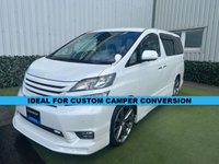 USED 2009 TOYOTA VELLFIRE TOYOTA VELLFIRE MPV VERY LOW MILEAGE IDEAL FOR CUSTOM CAMPER CONVERSION #1238 IDEAL FOR CUSTOM CAMPER CONVERSION