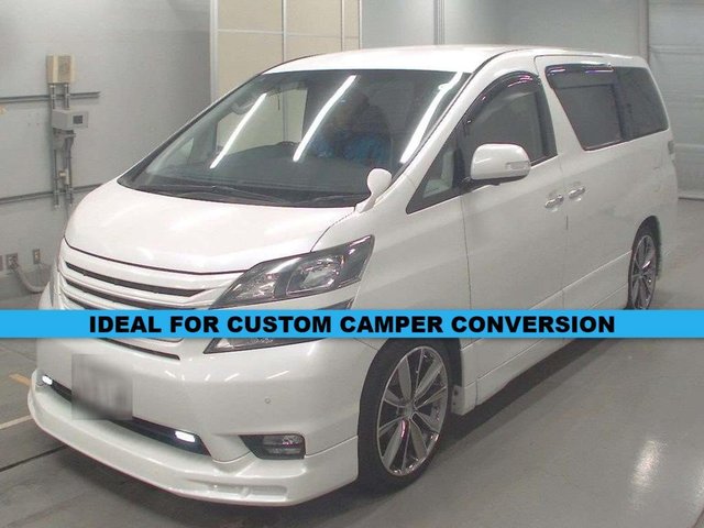 View our Toyota Vellfire TOYOTA VELLFIRE MPV VERY LOW MILEAGE IDEAL FOR CUSTOM CAMPER CONVERSION #1238