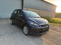 USED 2017 67 PEUGEOT 108 1.0 Active Hatchback 5dr Petrol Manual Euro 6 (68 ps) 