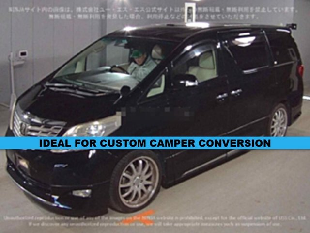 View our Toyota Alphard TOYOTA ALPHARD 3.5 LITRE PETROL IDEAL FOR CUSTOM CAMPER CONVERSION #1239