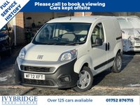 USED 2023 72 FIAT FIORINO 1.3 MultiJetII Tecnico Car Derived Van 5dr Diesel Manual Euro 6 (s/s) (95 bhp) 2 OWNER+FULL SERVICE HISTORY