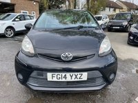 USED 2014 14 TOYOTA AYGO 1.0 VVT-i Move Hatchback 5dr Petrol Manual Euro 5 (68 ps) 2 OWNER+LOW MILEAGE+MOT UNTIL APRIL 2027