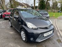 USED 2014 14 TOYOTA AYGO 1.0 VVT-i Move Hatchback 5dr Petrol Manual Euro 5 (68 ps) 2 OWNER+LOW MILEAGE+MOT UNTIL APRIL 2027
