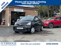 USED 2014 14 TOYOTA AYGO 1.0 VVT-i Move Hatchback 5dr Petrol Manual Euro 5 (68 ps) 2 OWNER+LOW MILEAGE+MOT UNTIL APRIL 2027