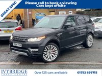 USED 2014 64 LAND ROVER RANGE ROVER SPORT 3.0 SD V6 HSE SUV 5dr Diesel Auto 4WD Euro 5 (s/s) (306 ps) 2 FORMER KEEPER+OVER &pound;5K EXTRA'S