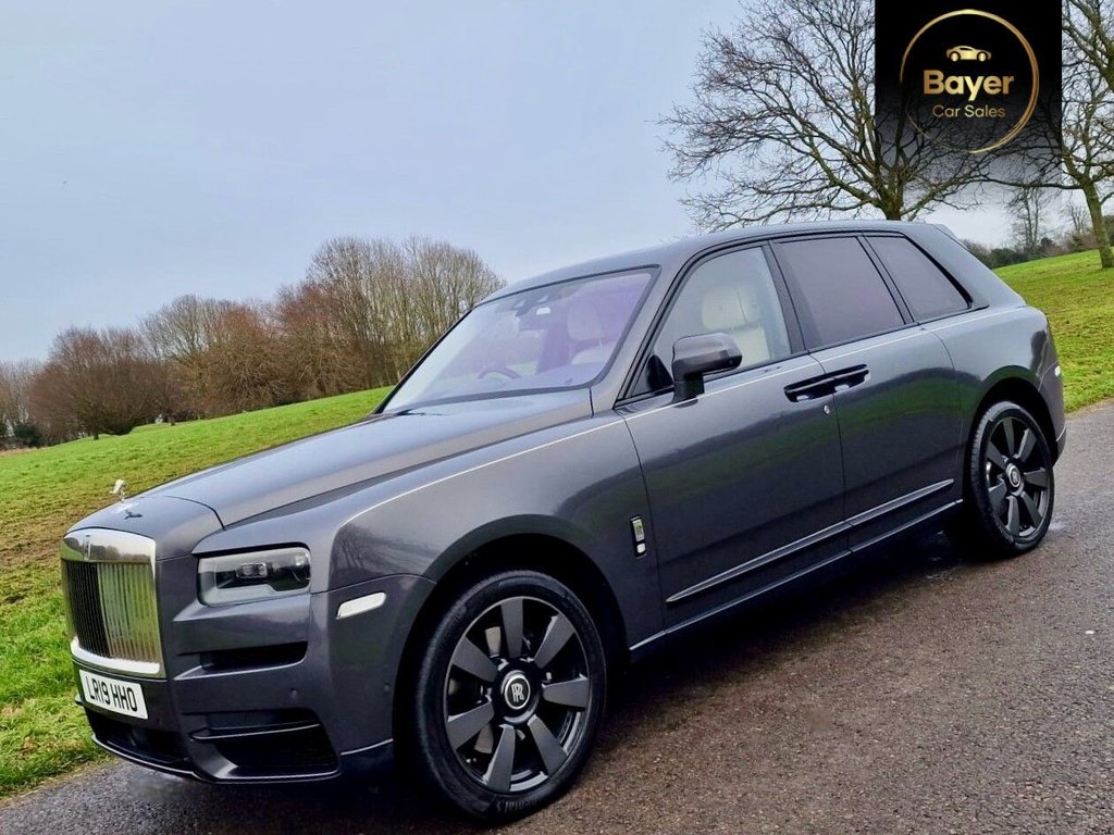 USED 2019 19 ROLLS-ROYCE CULLINAN 6.75 V12 SUV 5dr Petrol Auto 4WD Euro 6 (563 bhp) FINANCE AVAILABLE