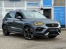 USED 2020 70 SEAT CUPRA ATECA 2.0 TSI SUV 5dr Petrol DSG 4Drive Euro 6 (s/s) (300 ps) Finished in RHODIUM GREY MET with LEATHER ALCANTARA SPORTS TRIM. This high performance compact SUV, known for blending SUV practicality with sports car thrills. In short this Ateca is quick, practical and handles pretty well. Features includes Sat Nav, Virtual Dash, Quad Pipe Exhaust, DAB and Apple Play, B/Tooth, Park Assist, 360 Top View Cameras and more. Dealer serviced at 7794 miles, 18075 miles, 33939 miles, 44656 miles and at 54263 miles on 4/12/2025.
