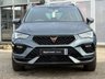 USED 2020 70 SEAT CUPRA ATECA 2.0 TSI SUV 5dr Petrol DSG 4Drive Euro 6 (s/s) (300 ps) Finished in RHODIUM GREY MET with LEATHER ALCANTARA SPORTS TRIM. This high performance compact SUV, known for blending SUV practicality with sports car thrills. In short this Ateca is quick, practical and handles pretty well. Features includes Sat Nav, Virtual Dash, Quad Pipe Exhaust, DAB and Apple Play, B/Tooth, Park Assist, 360 Top View Cameras and more. Dealer serviced at 7794 miles, 18075 miles, 33939 miles, 44656 miles and at 54263 miles on 4/12/2025.
