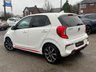 USED 2021 70 KIA PICANTO 1.0 DPi GT-Line Hatchback 5dr Petrol Manual Euro 6 (s/s) (66 bhp) Finished in CLEAR WHITE with BLACK LEATHER Trim. This is an excellent low mileage, Top of the Range small car for the money. High quality and neatly designed interior. Great to drive and cheap to run. Also offers plenty of space for passengers with 5 doors. Features include Apple Play Nav, Rear View Camera, Full Leather, DAB Radio, Alloys, B/Tooth, Power folding mirrors and more. This car has just been serviced and comes with 12 months MOT.