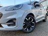 USED 2021 21 FORD PUMA 1.0T EcoBoost ST-Line X SUV 5dr Petrol DCT Euro 6 (s/s) (125 ps) Finished in GREY MATTER with BLACK PART LEATHER with Red Stitching Trim. This Ford Puma certainly looks the part. It's got the raised up driving position, the eye-catching design, and a sort of miniature SUV shape. Features include Sat Nav, DAB Radio, B/Tooth, Apple Play, Power Folding Mirrors, 18" Alloys, Park Sensors, Heated Front Screen, B and O Speakers, 2 Keys and more. Dealer serviced at 17898 miles and on arrival at 28226 miles.
