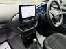 USED 2021 21 FORD PUMA 1.0T EcoBoost ST-Line X SUV 5dr Petrol DCT Euro 6 (s/s) (125 ps) Finished in GREY MATTER with BLACK PART LEATHER with Red Stitching Trim. This Ford Puma certainly looks the part. It's got the raised up driving position, the eye-catching design, and a sort of miniature SUV shape. Features include Sat Nav, DAB Radio, B/Tooth, Apple Play, Power Folding Mirrors, 18" Alloys, Park Sensors, Heated Front Screen, B and O Speakers, 2 Keys and more. Dealer serviced at 17898 miles and on arrival at 28226 miles.