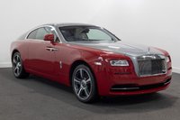 USED 2014 14 ROLLS-ROYCE WRAITH 6.6 V12 Coupe 2dr Petrol Auto Euro 6 (624 bhp) Glass roof, Rear view camera with top view, Side view camera, Heads up display, 21" part polished alloys, High beam assist, Comprehensive Rolls Royce service History