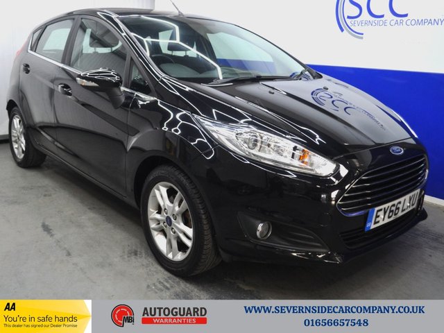2016 66 Ford Fiesta 1.25 Zetec Hatchback 5dr Petrol Manual Euro 6 (82 ps)