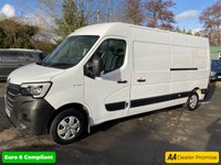 USED 2023 23 RENAULT MASTER 2.3 dCi 35 Advance Panel Van, 47,500 miles, Euro 6 ULEZ, manual, A/C, Bluetooth, DAB, Rear Sensors. Final price plus VAT @ 20%! This 2023 Renault Master presents an exceptional ownership proposition, having been meticulously maintained by a single owner with a full service history, most recently serviced on 2025-12-08 at 47396 miles. This 2.3 dCi 35 Advance FWD LWB Medium Roof Euro 6 4dr model is powered by an efficient 2.3 litre diesel engine and meets Euro 6 emissions standards. It comes with a 3 month warranty and a 12 month MOT provided on purchase, offering peace of mind for its next owner.  The Advance trim level i