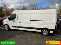 USED 2023 23 RENAULT MASTER 2.3 dCi 35 Advance Panel Van, 47,500 miles, Euro 6 ULEZ, manual, A/C, Bluetooth, DAB, Rear Sensors. Final price plus VAT @ 20%! This 2023 Renault Master presents an exceptional ownership proposition, having been meticulously maintained by a single owner with a full service history, most recently serviced on 2025-12-08 at 47396 miles. This 2.3 dCi 35 Advance FWD LWB Medium Roof Euro 6 4dr model is powered by an efficient 2.3 litre diesel engine and meets Euro 6 emissions standards. It comes with a 3 month warranty and a 12 month MOT provided on purchase, offering peace of mind for its next owner.  The Advance trim level i