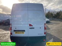 USED 2023 23 RENAULT MASTER 2.3 dCi 35 Advance Panel Van, 47,500 miles, Euro 6 ULEZ, manual, A/C, Bluetooth, DAB, Rear Sensors. Final price plus VAT @ 20%! This 2023 Renault Master presents an exceptional ownership proposition, having been meticulously maintained by a single owner with a full service history, most recently serviced on 2025-12-08 at 47396 miles. This 2.3 dCi 35 Advance FWD LWB Medium Roof Euro 6 4dr model is powered by an efficient 2.3 litre diesel engine and meets Euro 6 emissions standards. It comes with a 3 month warranty and a 12 month MOT provided on purchase, offering peace of mind for its next owner.  The Advance trim level i