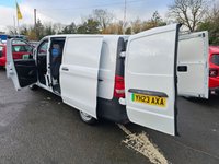 USED 2023 23 MERCEDES-BENZ EVITO 116 e 66kWh Progressive LWB , 17,200 miles, Euro 6 electric long range battery, Automatic, CarPlay & Android , Cruise, Air Con. price plus VAT @ 20%! *** FULLY ELECTRIC ***