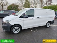 USED 2023 23 MERCEDES-BENZ EVITO 116 e 66kWh Progressive LWB , 17,200 miles, Euro 6 electric long range battery, Automatic, CarPlay & Android , Cruise, Air Con. price plus VAT @ 20%! *** FULLY ELECTRIC ***