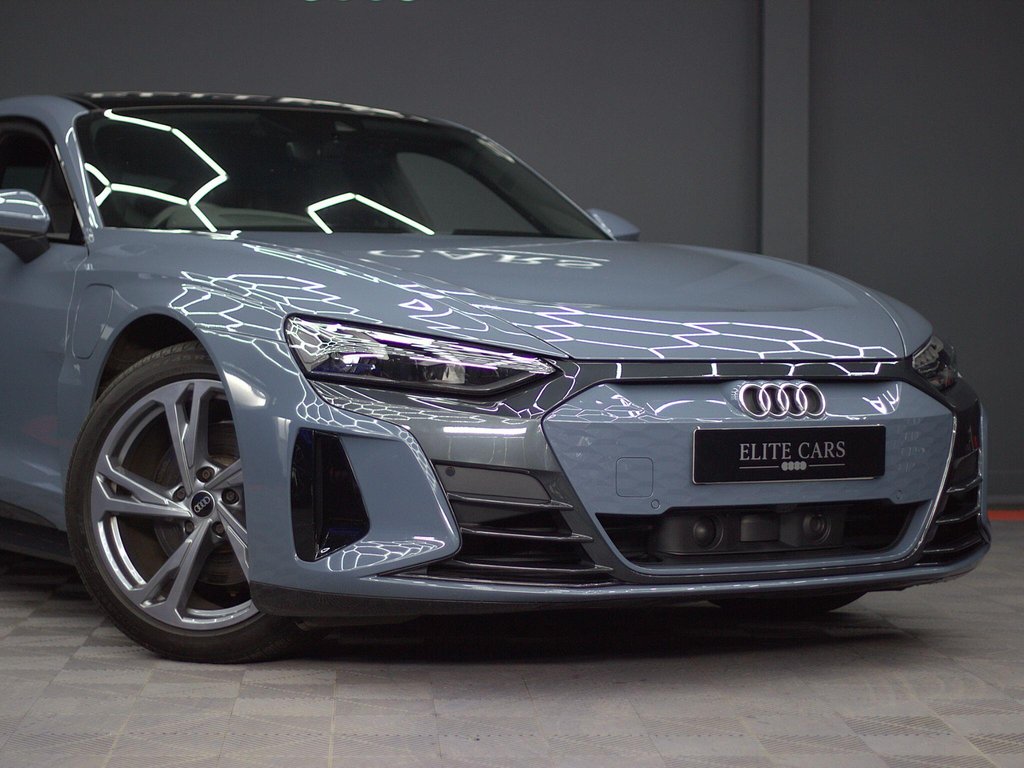 USED 2021 71 AUDI E-TRON GT 93.4kWh Auto quattro 4dr KEMORA GREY|SPORT SOUND|FSH