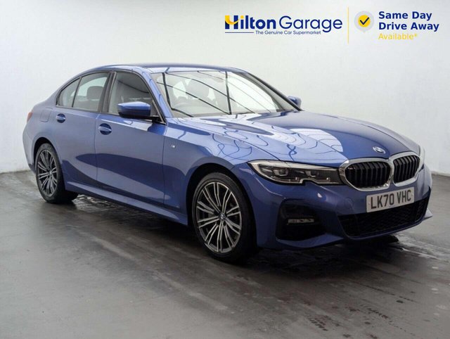 USED 2020 70 BMW 3 SERIES 2.0 330e 12kWh M Sport Saloon 4dr Petrol Plug-in Hybrid Auto Euro 6 (s/s) (292 ps) PARKING ASSISTANT+M SPORT PACKAGE CLICK & COLLECT/HOME DELIVERY