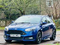 USED 2018 67 FORD FOCUS 2.0 TDCi ST-3 Hatchback 5dr Diesel Powershift Euro 6 (s/s) (185 ps) LOW MILES+LEATHER+SAT NAV+ULEZ