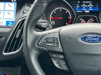 USED 2018 67 FORD FOCUS 2.0 TDCi ST-3 Hatchback 5dr Diesel Powershift Euro 6 (s/s) (185 ps) LOW MILES+LEATHER+SAT NAV+ULEZ