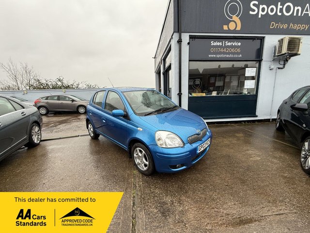2003 TOYOTA YARIS 1.3 VVT-i T Spirit Hatchback 5dr Petrol Automatic (150 g/km, 85 bhp) AUTO+SUNROOF+SERVICE HISTORY photo