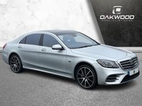USED 2019 19 MERCEDES-BENZ S-CLASS 3.0 S560Le V6 EQ Power AMG Line (Executive, Premium Plus) Saloon 4dr Petrol Plug-in Hybrid G-Tronic Euro 6 (s/s) (489 ps) OPENING GLASS ROOF + HOT/COLD SEATS + PHONE CHARGER