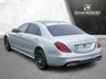 USED 2019 19 MERCEDES-BENZ S-CLASS 3.0 S560Le V6 EQ Power AMG Line (Executive, Premium Plus) Saloon 4dr Petrol Plug-in Hybrid G-Tronic Euro 6 (s/s) (489 ps) OPENING GLASS ROOF + HOT/COLD SEATS + PHONE CHARGER