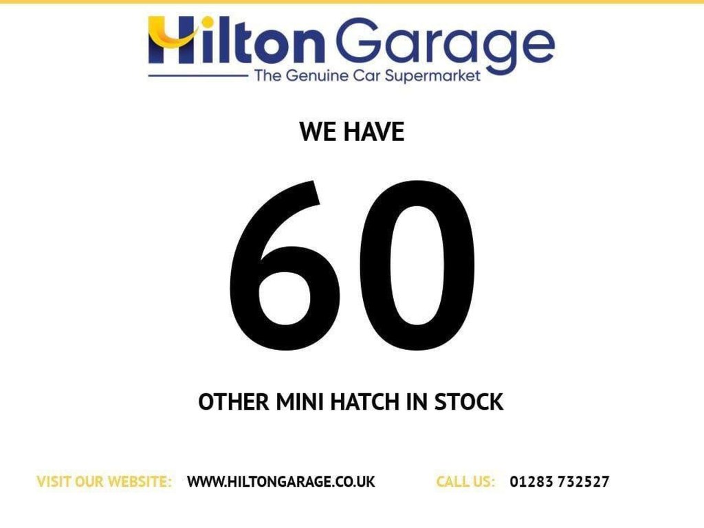Used 2018 18 MINI HATCH 1.5 Cooper Hatchback 3dr Petrol Manual Euro 6 (s/s) (136 ps) HEATED F SEATS + PARK DIST CONTROL CLICK & COLLECT/HOME DELIVERY