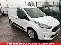 USED 2022 72 FORD TRANSIT CONNECT 1.5 240 EcoBlue Trend Panel Van 5dr Diesel Manual L1 Euro 6 (s/s) (100 ps) AIR CON 1 OWNER FSH FREE WARRANTY NEW MOT