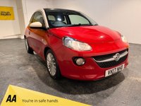 USED 2017 17 VAUXHALL ADAM 1.4i GLAM Hatchback 3dr Petrol Manual Euro 6 (87 ps) Great Service History-Pan Roof-DAB Radio-Bluetooth-Air Con-Alloys