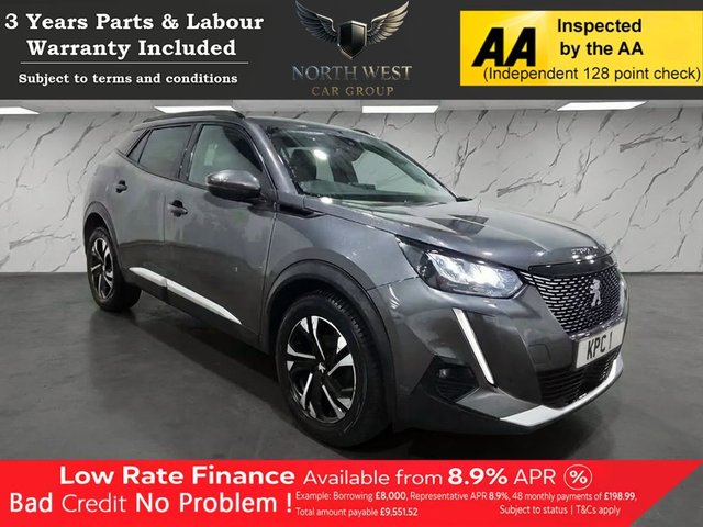 View our Peugeot 2008 1.2 PureTech Allure Premium SUV 5dr Petrol Manual Euro 6 (s/s) (100 ps) ***DRIVE AWAY TODAY*** NATIONWIDE PARTS & LABOUR WARRANTY INCLUDED + 12 MONTHS AA BREAKDOWN FREE
