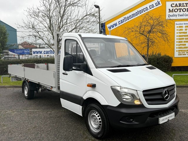2018 68 Mercedes-Benz Sprinter 2.1 314 CDI C/Cab 2dr DROPSIDE XLWB RWD 17FT BODY 140 bhp)