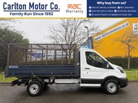 USED 2021 21 FORD TRANSIT 2.0 350 EcoBlue Leader C/Cab 2dr TIPPER CAGED BODY L2 Euro 6 (s/s) (130 ps) CAGED SIDED-TIPPER- REFUGE