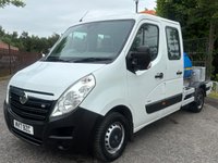 USED 2017 17 VAUXHALL MOVANO 2.3 CDTi 3500 Chassis D/Cab 4dr [ BOWSER TANK ] FWD L2 H1 Euro 6 (130 ps) RARE BIT OF KIT -THINK HARD TO FIND ITS TWIN